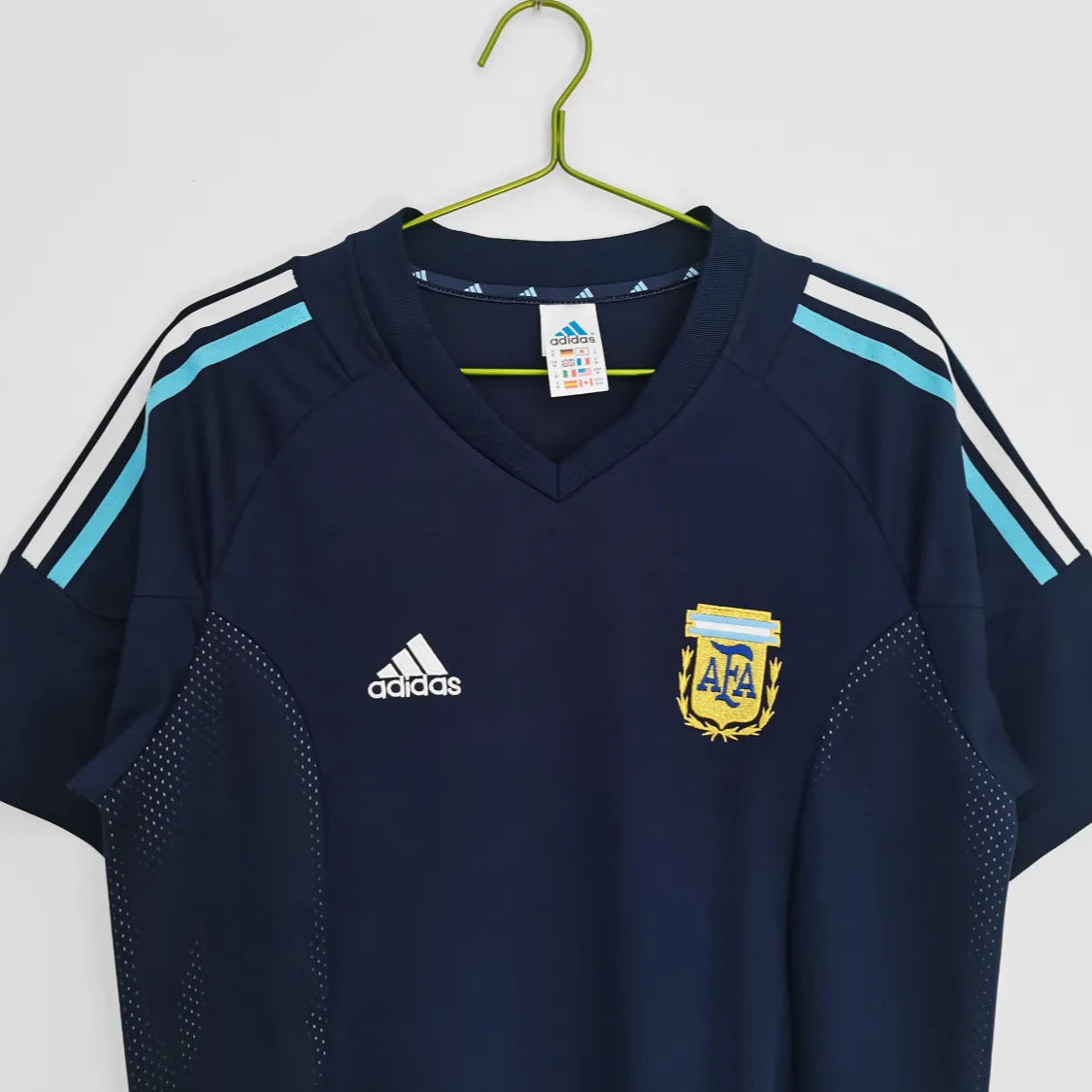 Camiseta Retro Argentina Segunda Equipación 2002 - Hombre