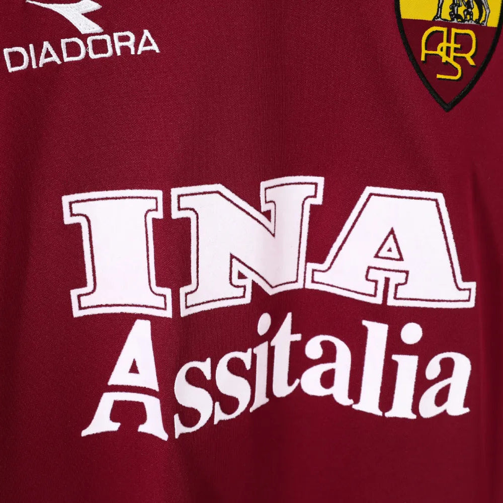 AS Roma 1998/99 Home Retro Shirt – Men