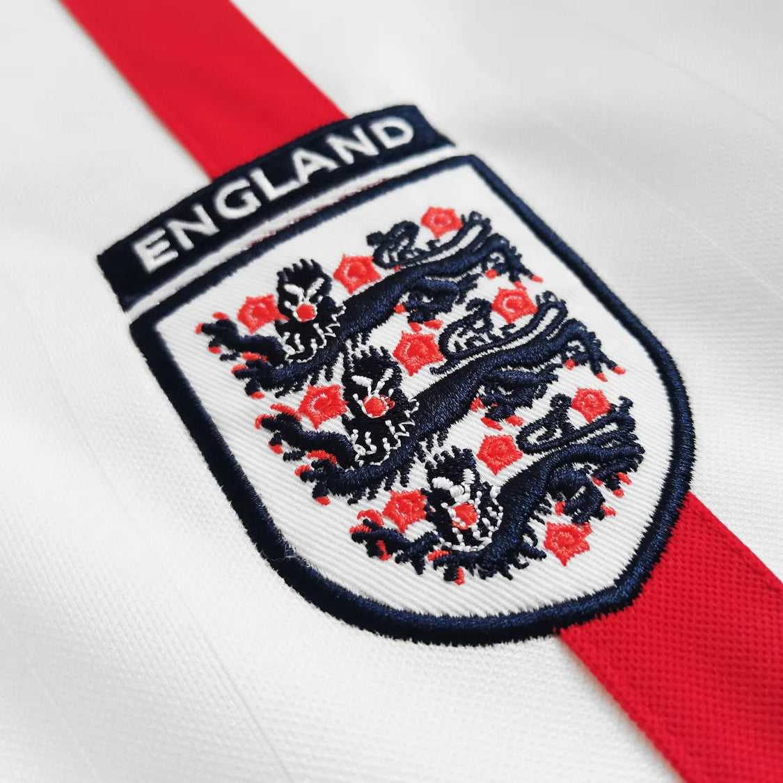 England Home Retro Shirt 2002 - Long Sleeve