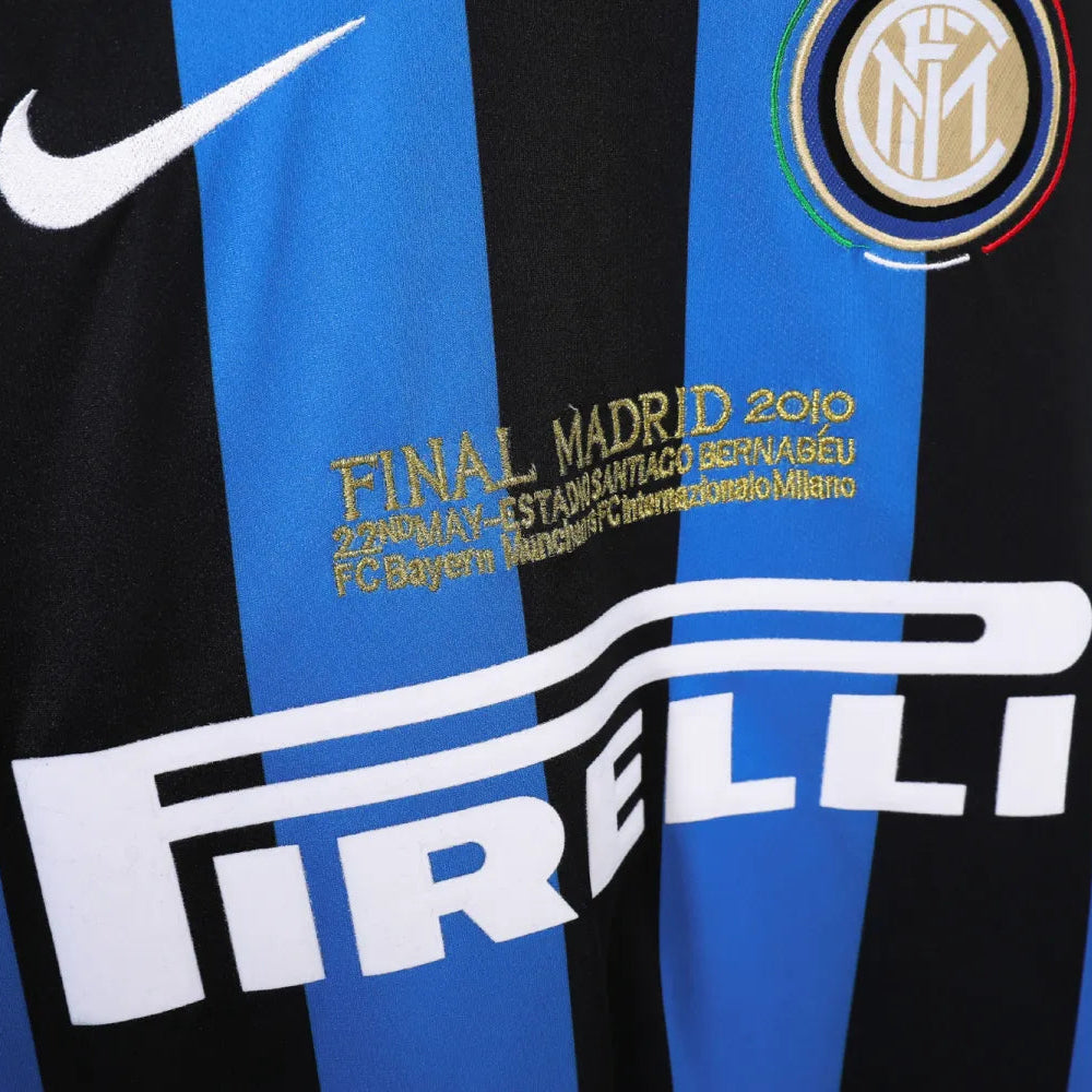 Maillot rétro domicile Inter Milan 2009/10 – Manches longues