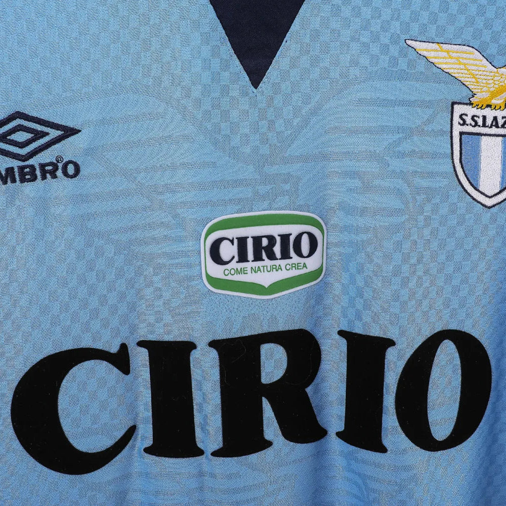 Lazio Home Retro Shirt 1996/97 - Men's