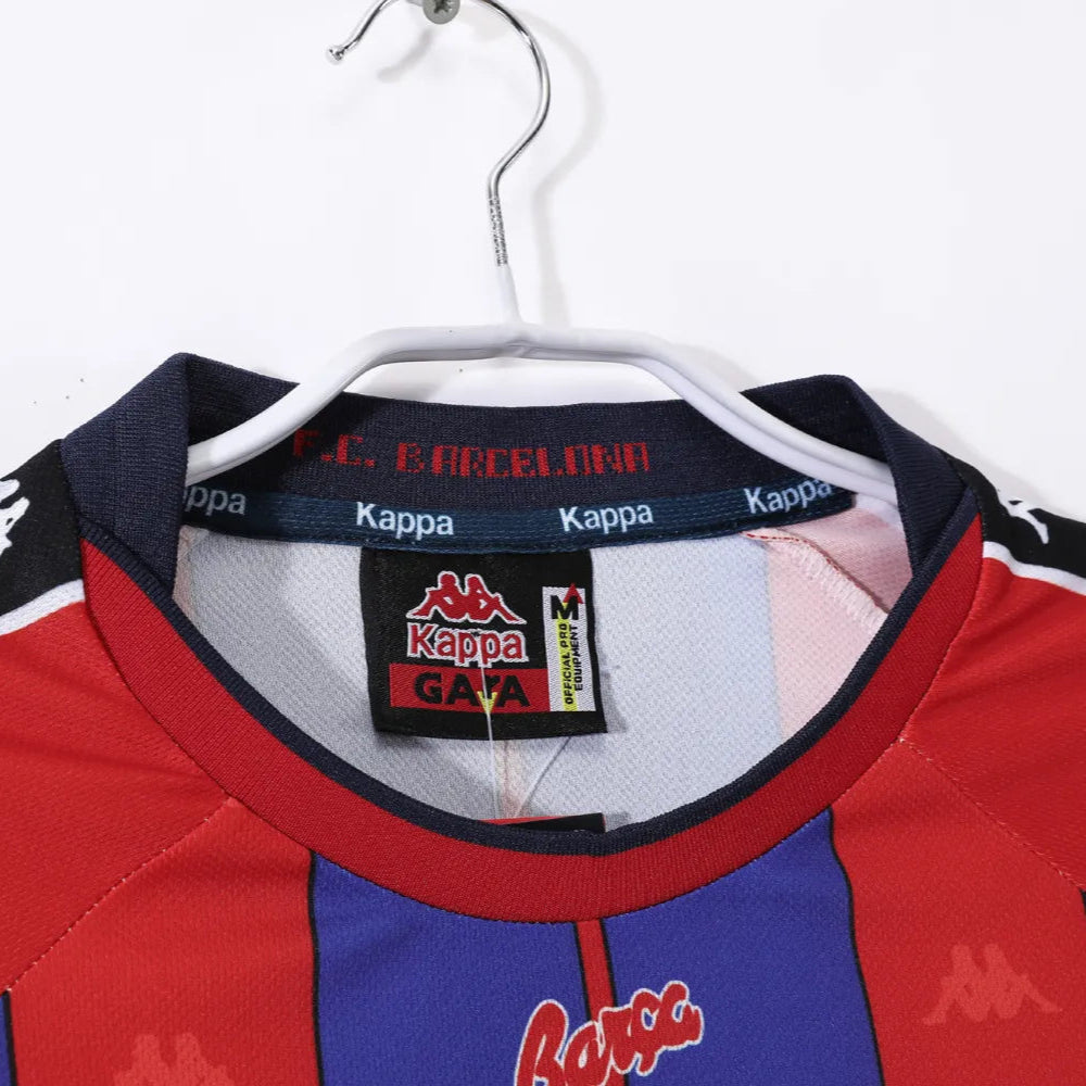 Maillot rétro domicile Barcelone 1997/98 - Homme