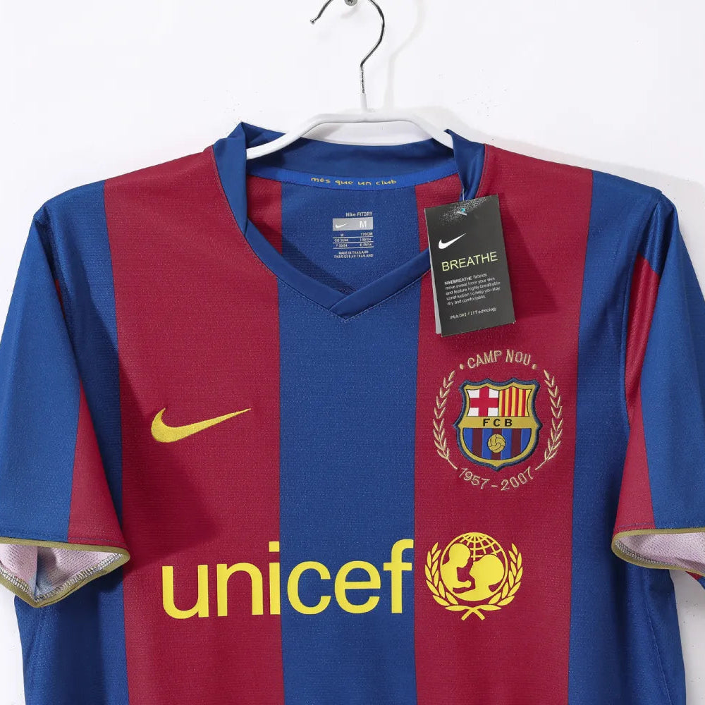 Maillot rétro domicile Barcelone 2007/08 - Homme