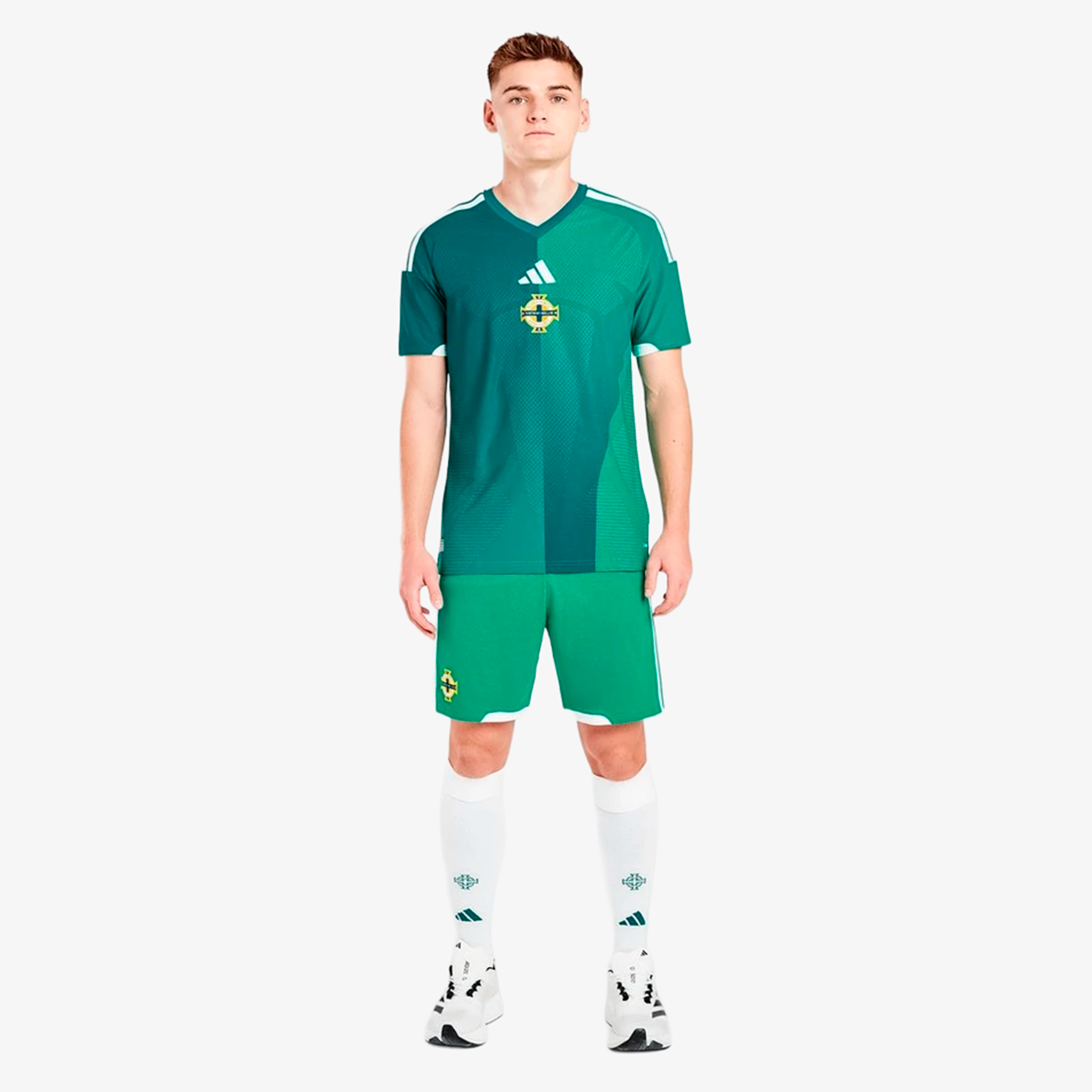 Maillot domicile authentique de l'Irlande du Nord 2025/26 - Homme