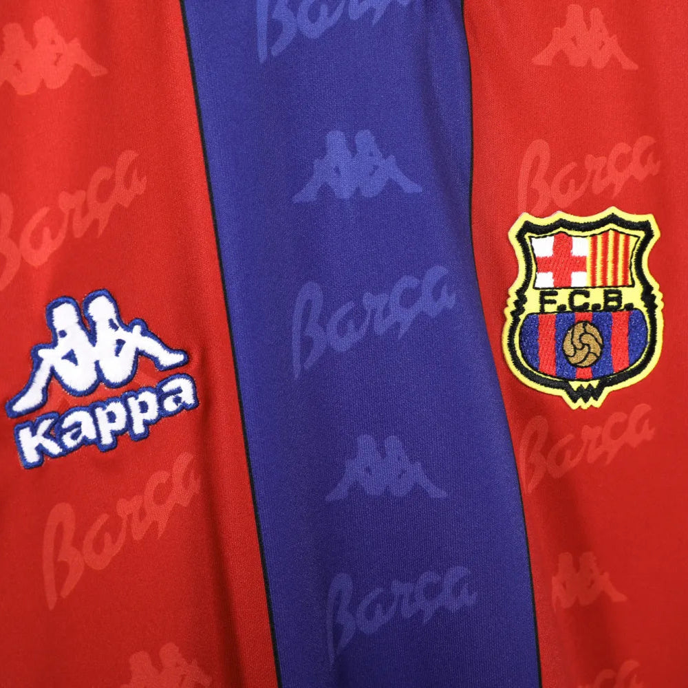 Barcelona Home Retro Shirt 1995/97 - Long Sleeve