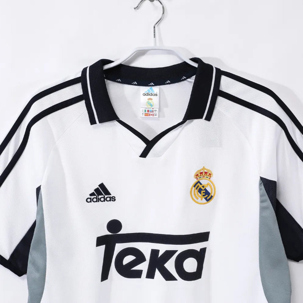 Maillot rétro domicile du Real Madrid 2000/01 - Homme
