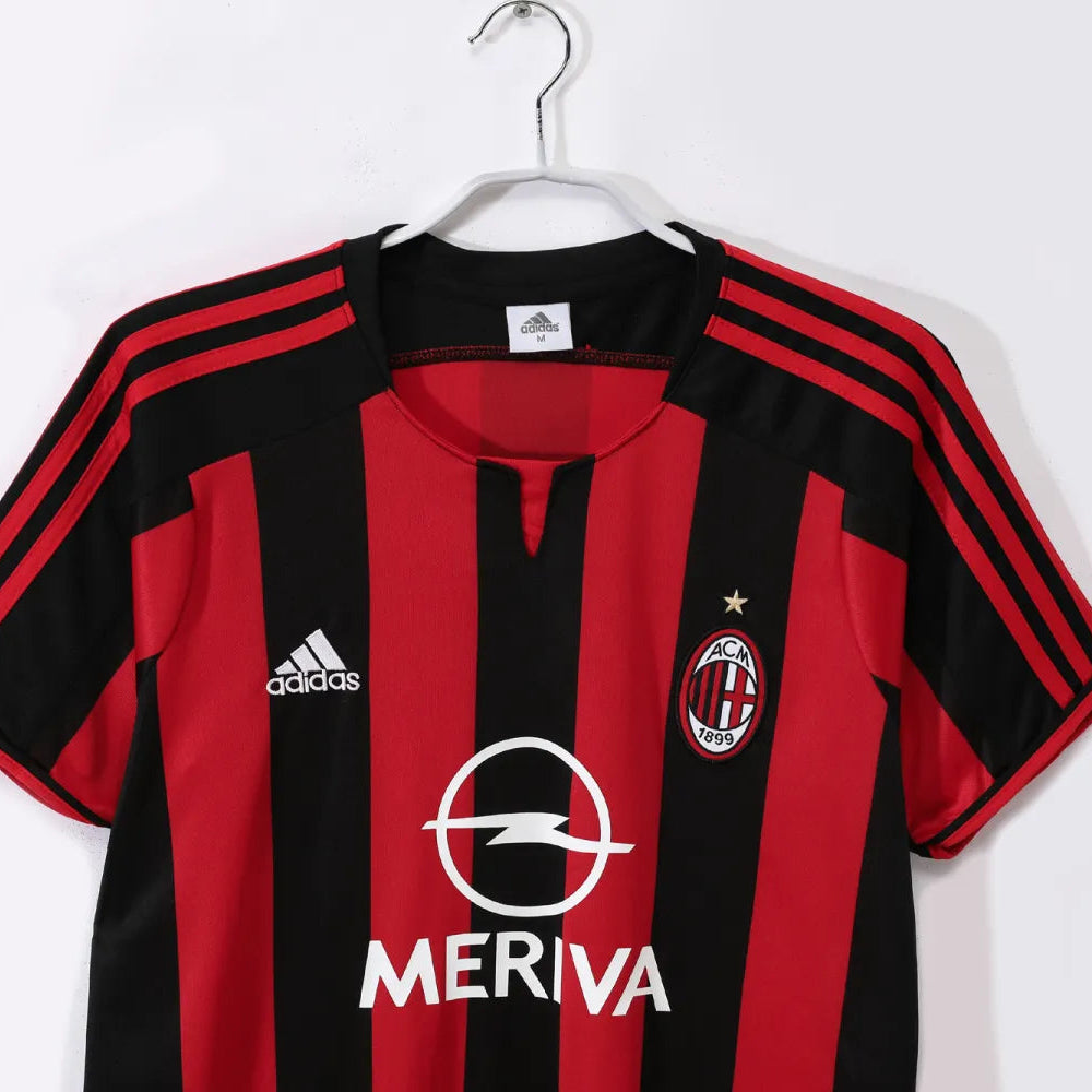 AC Milan 2003/04 Home Retro Shirt - Men