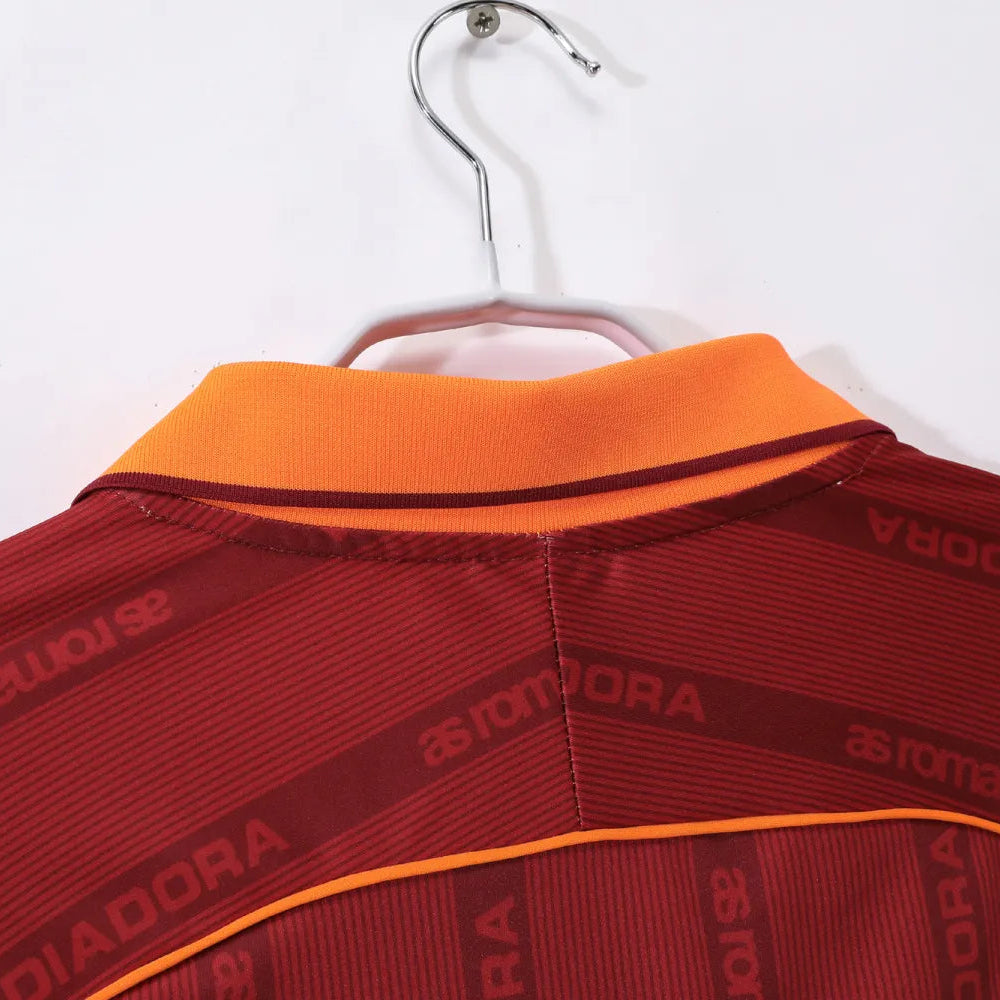Maillot rétro domicile AS Roma 1999/2000 – Homme