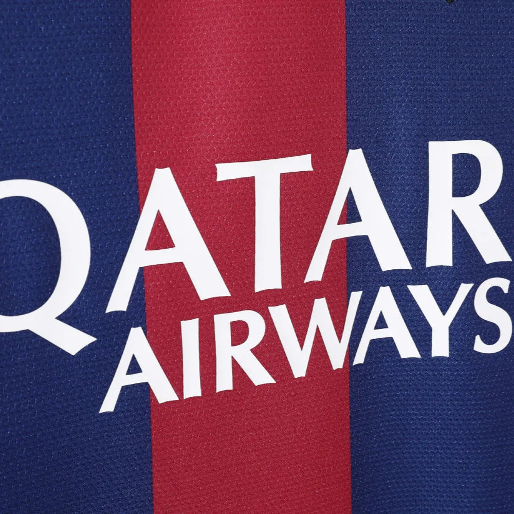 Maillot rétro domicile Barcelone 2014/15 - Manches longues