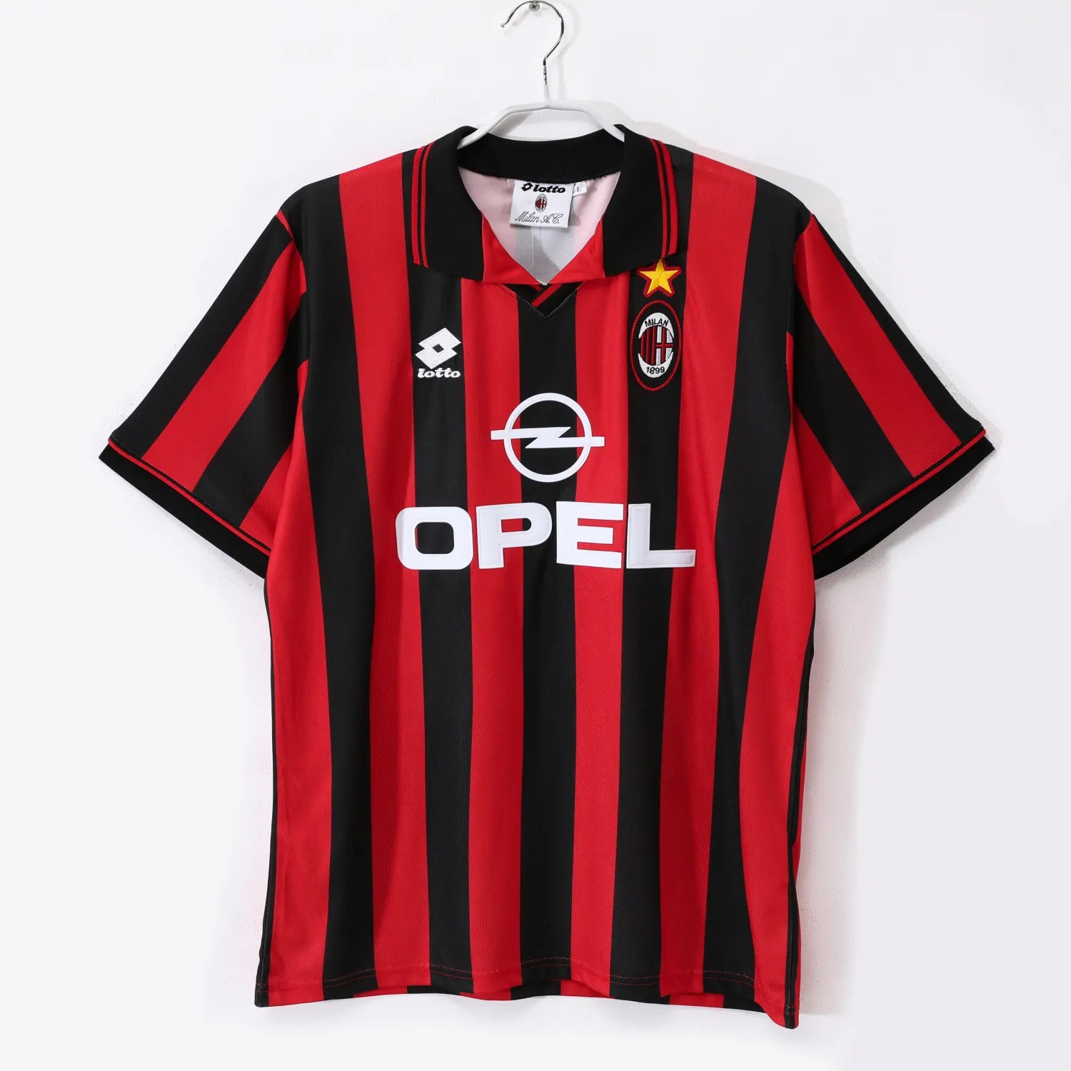 AC Milan 1996/97 Home Retro Shirt - Men