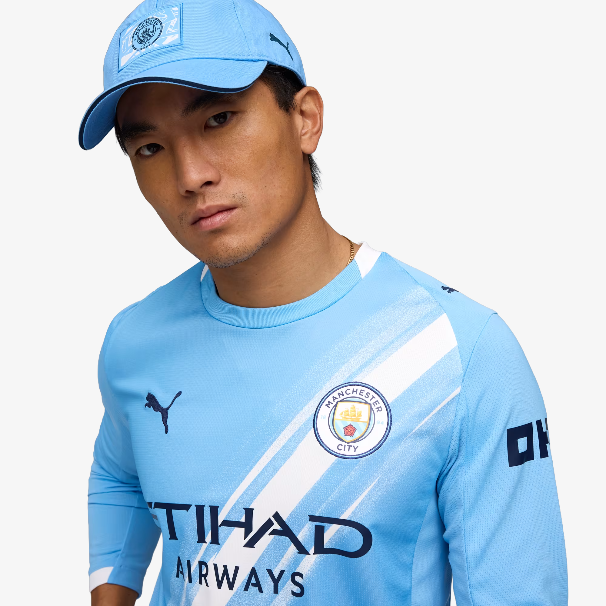 Camiseta Manchester City Primera Equipación 2025/26 - Manga Larga