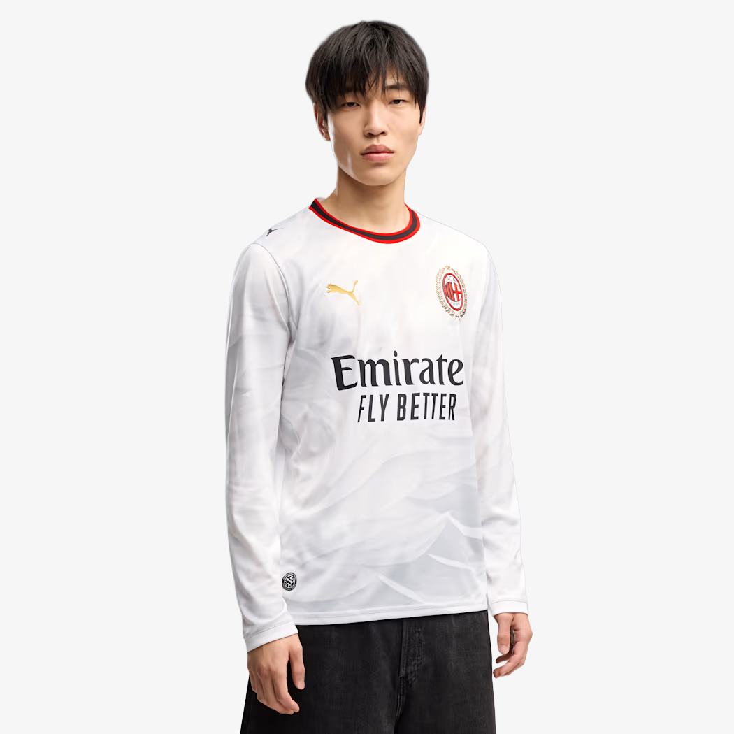 Camiseta AC Milan Segunda Equipación 2026/27 - Manga Larga