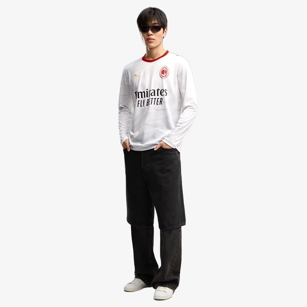 Camiseta AC Milan Segunda Equipación 2026/27 - Manga Larga