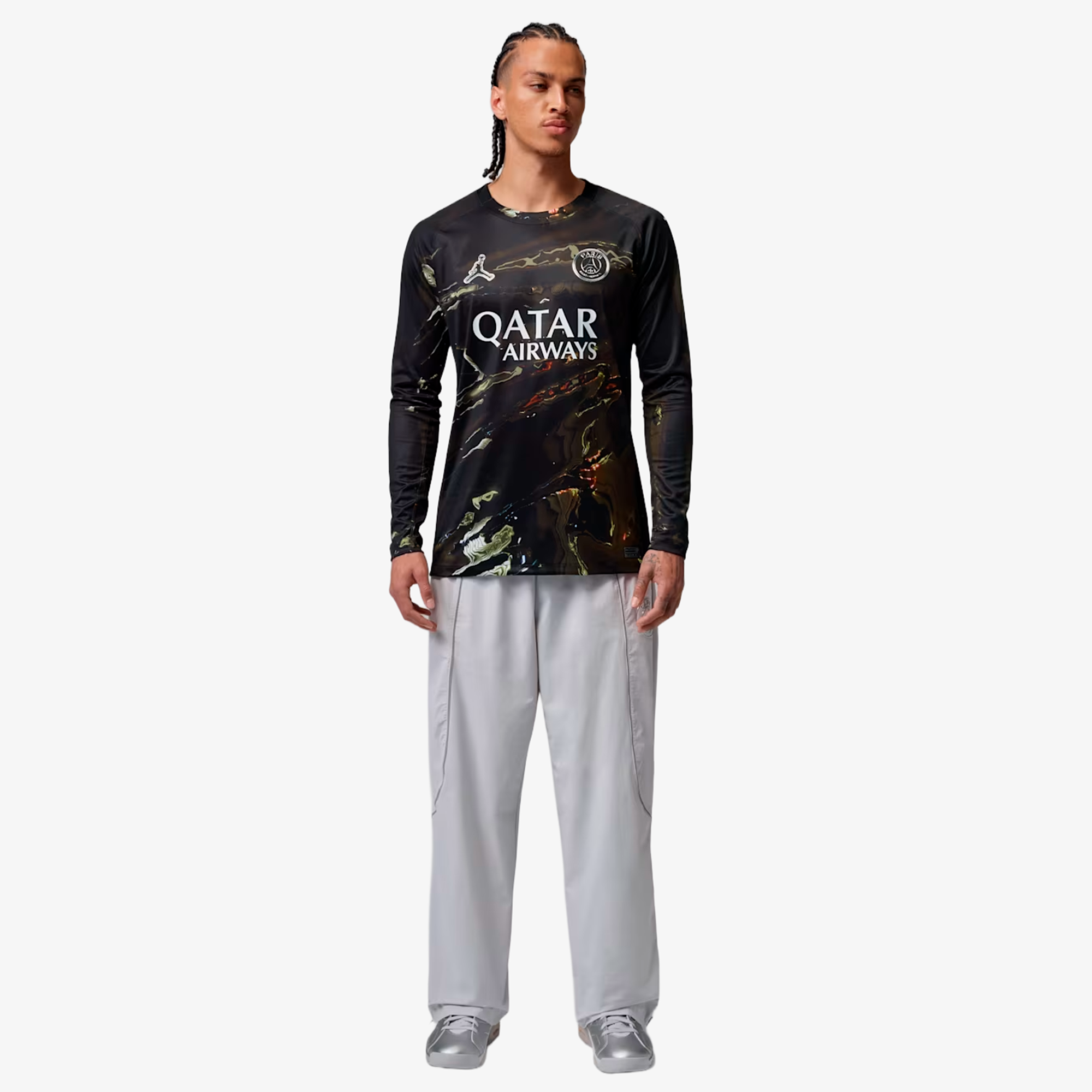 Camiseta Paris Saint-Germain Night Edition 2026 - Manga Larga