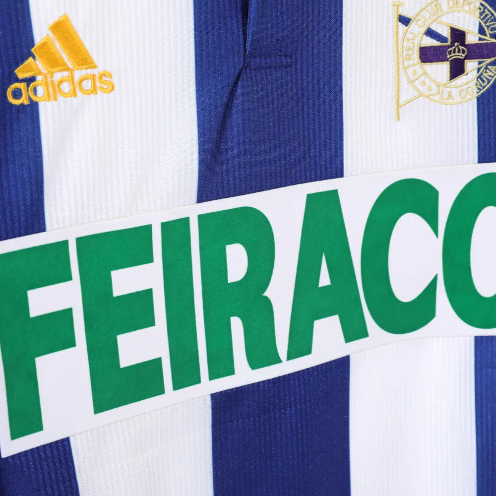 Maillot rétro Deportivo La Corogne Domicile 1999/2000 - Homme