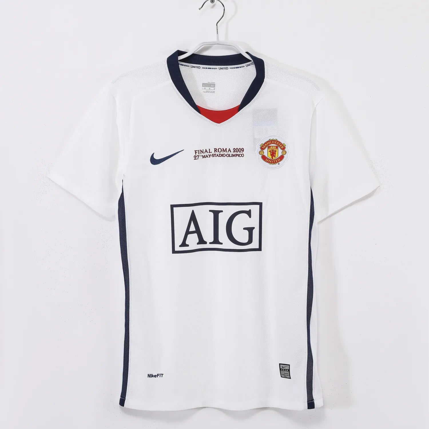 Maillot rétro extérieur Manchester United 2008/09 - Homme