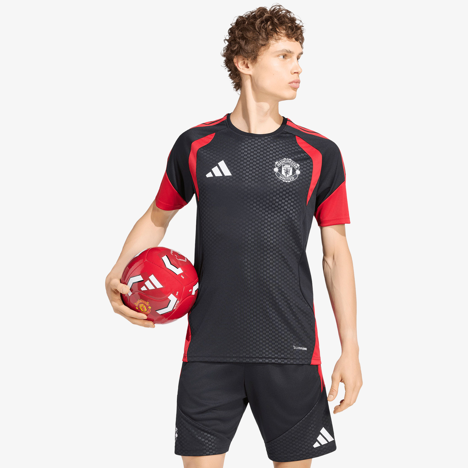 Manchester United Trainingsshirt 2026/27 Schwarz – Herren