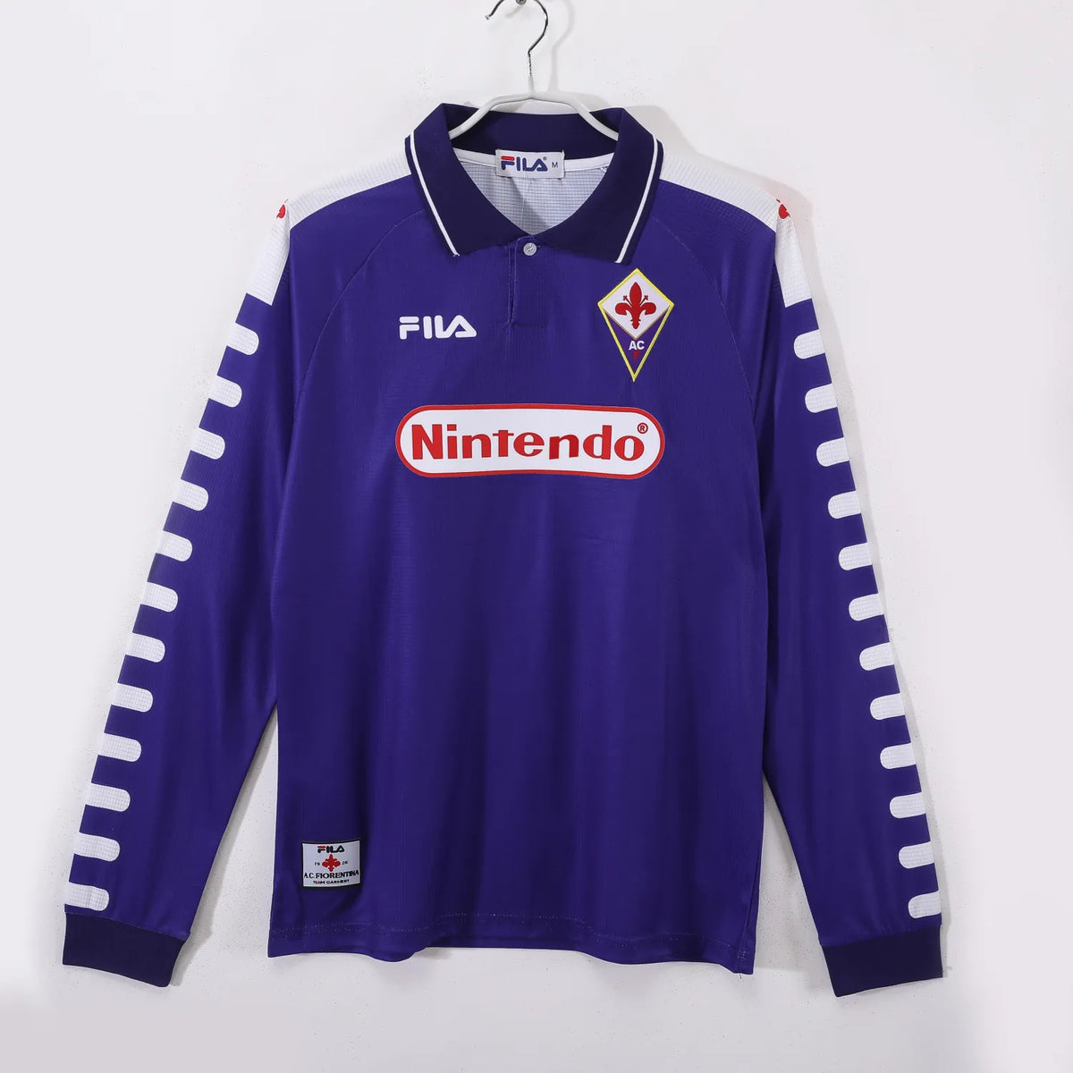 Retro Fiorentina Home Shirt 1998/99 – Long Sleeve