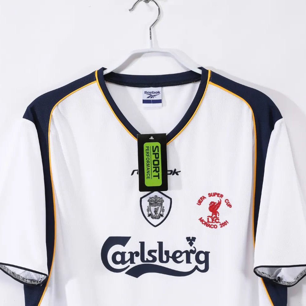 Maillot rétro extérieur Liverpool FC 2001/02 - Homme