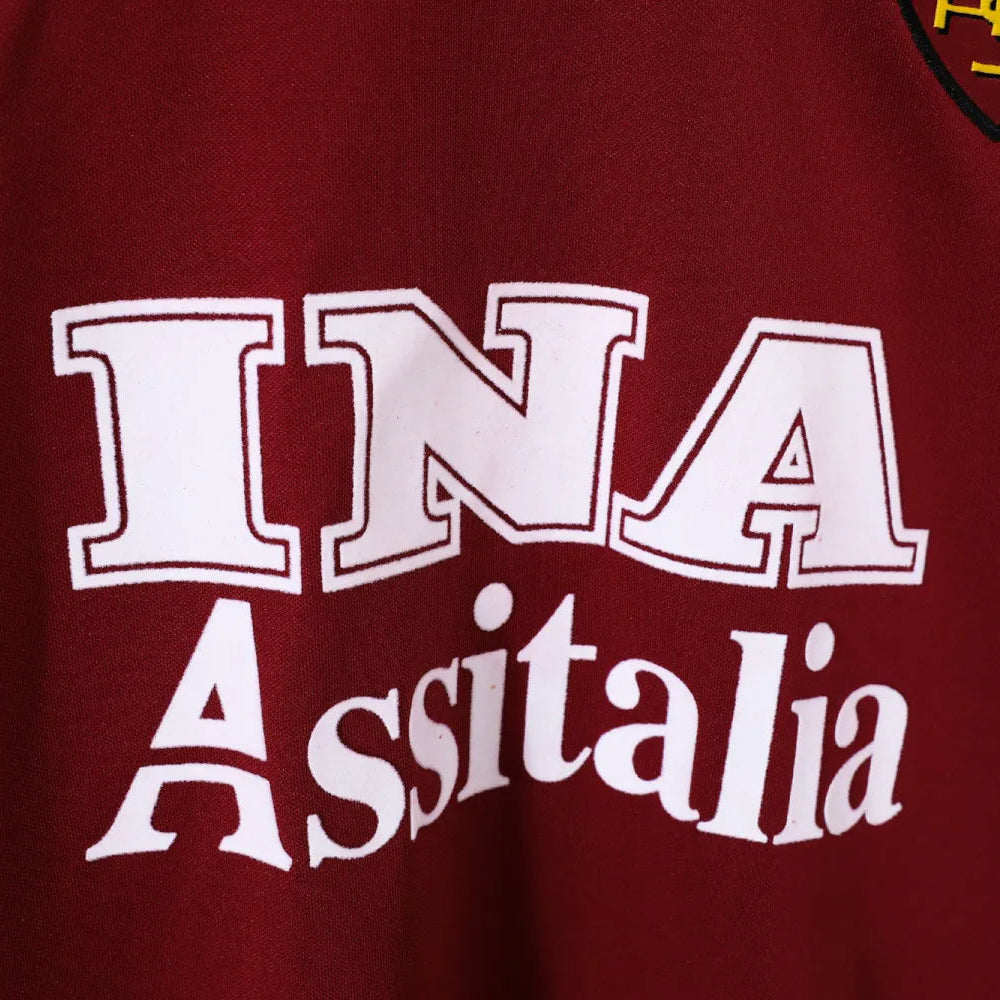 Maillot rétro domicile AS Roma 1998/99 – Manches longues