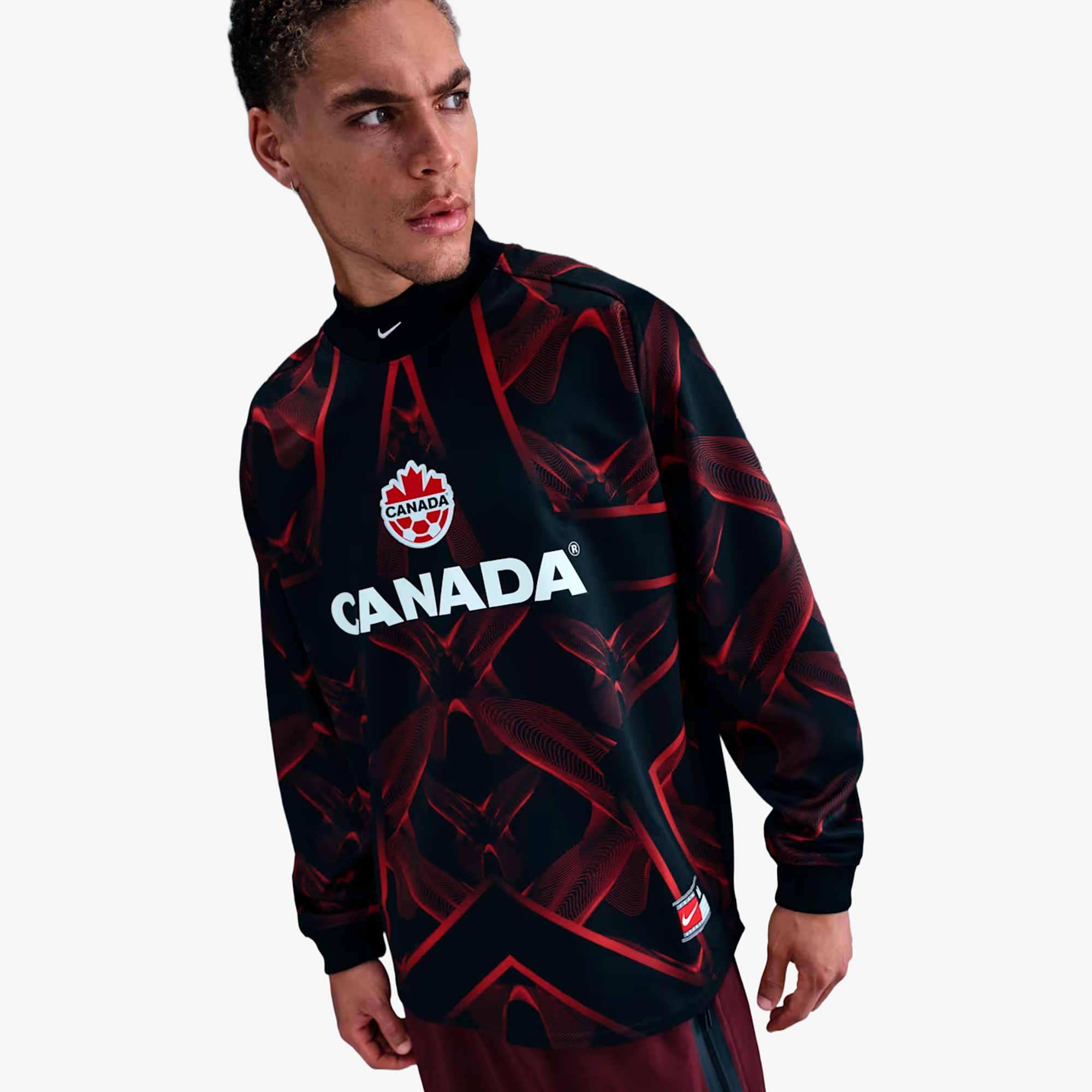 Camiseta Goleiro Canadá 2026 - Manga Longa