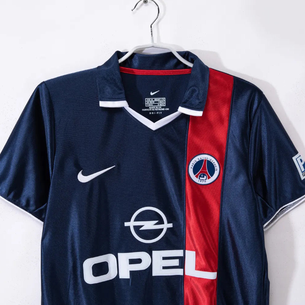 Camiseta Retro Paris Saint-Germain Primera Equipación 2001/02 - Hombre