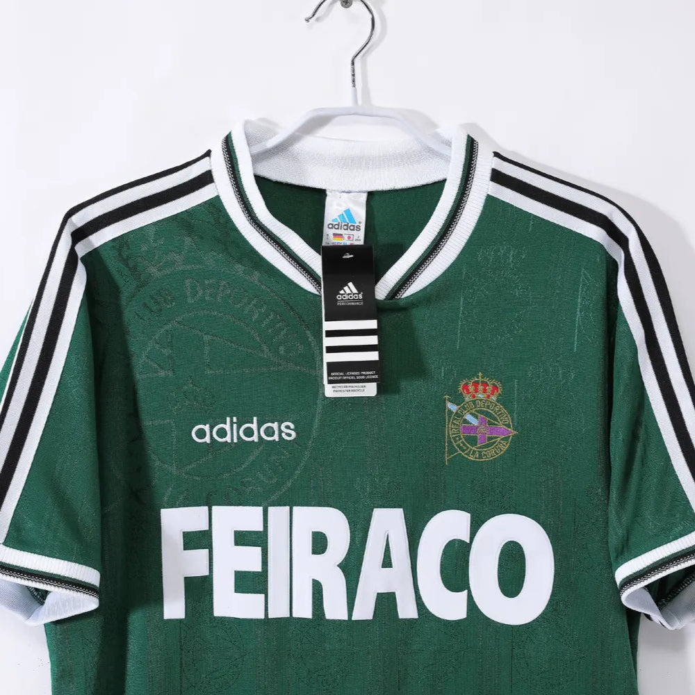 Maillot rétro extérieur du Deportivo La Corogne 1998/99 - Hommes