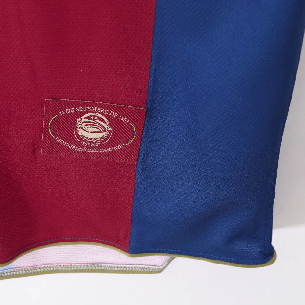 Maillot rétro domicile Barcelone 2007/08 - Homme