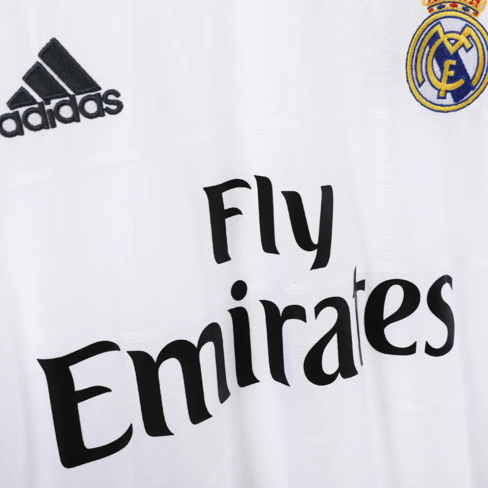 Maillot rétro domicile Real Madrid 2013/14 - Manches longues