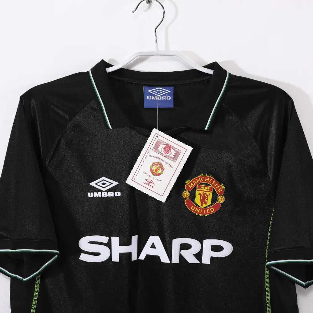 Camiseta Retro Manchester United Segunda Equipación 1998/99- Hombre