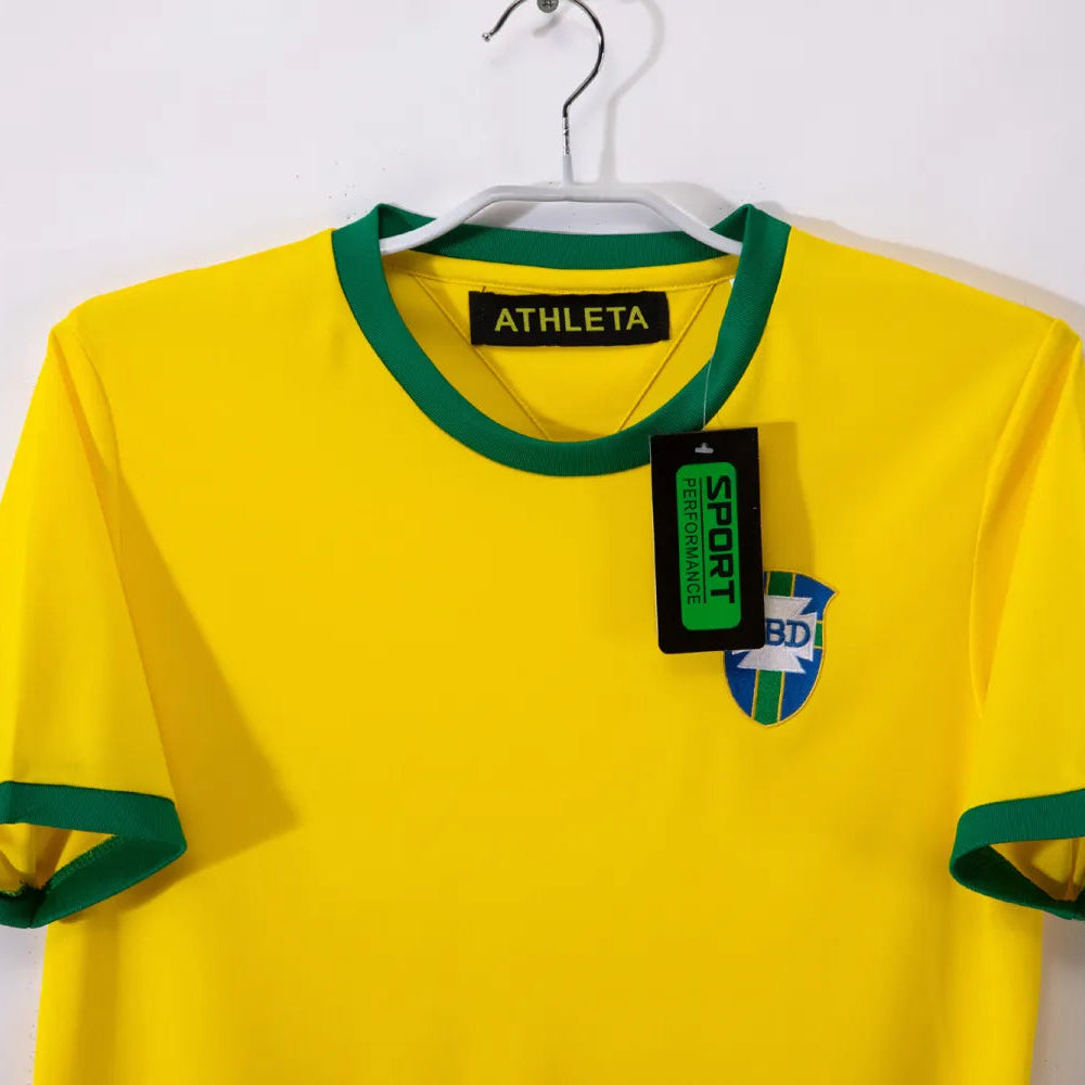 Camiseta Retro Brasil Primera Equipación 1970 – Hombre