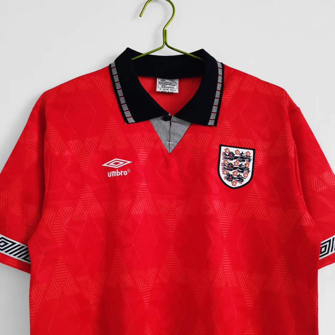 Maillot rétro extérieur Angleterre 1990 – Homme