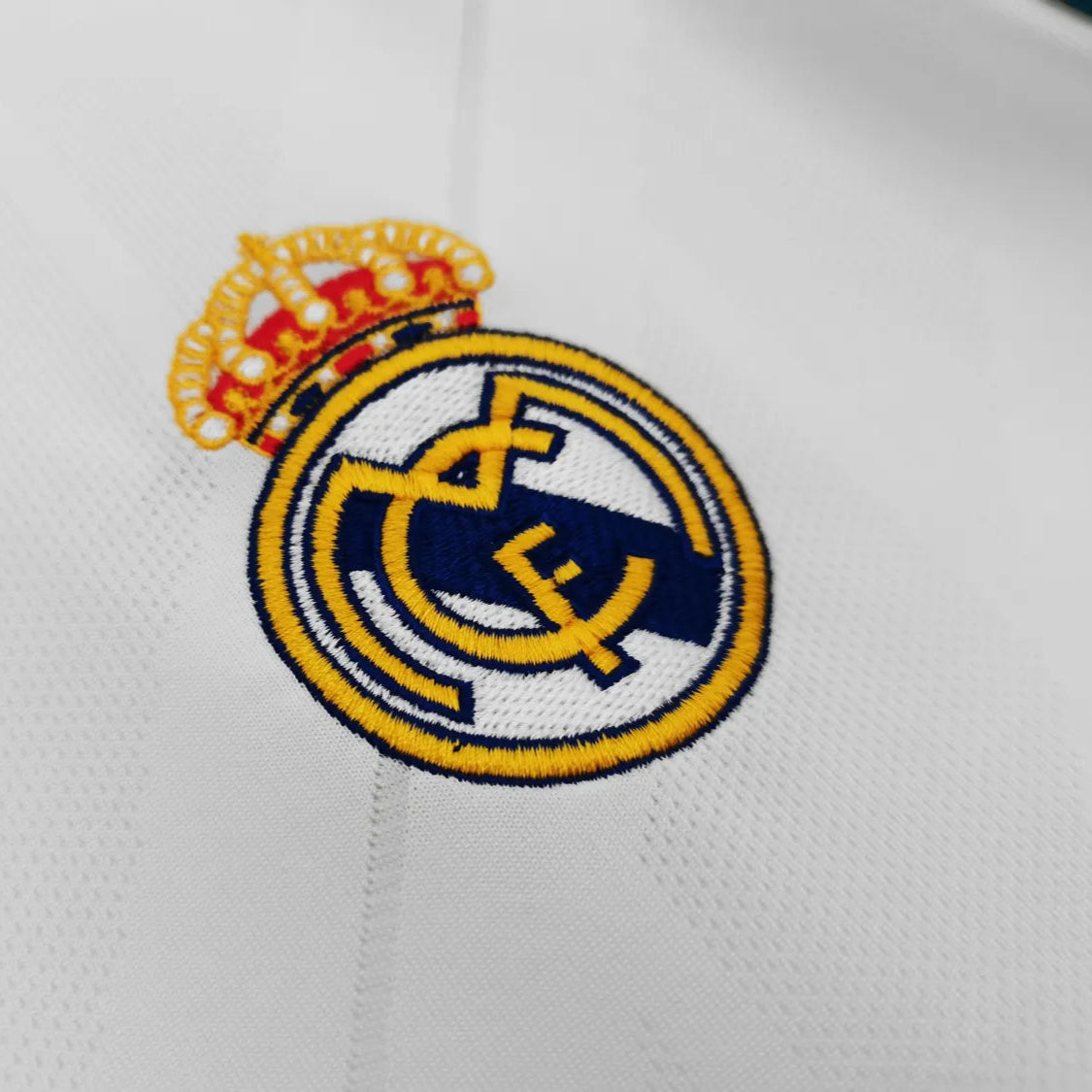Maillot rétro domicile Real Madrid 2017/18 - Manches longues