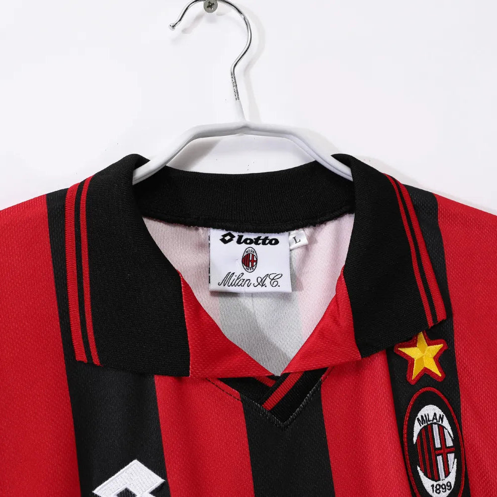 AC Milan 1996/97 Home Retro Shirt - Men