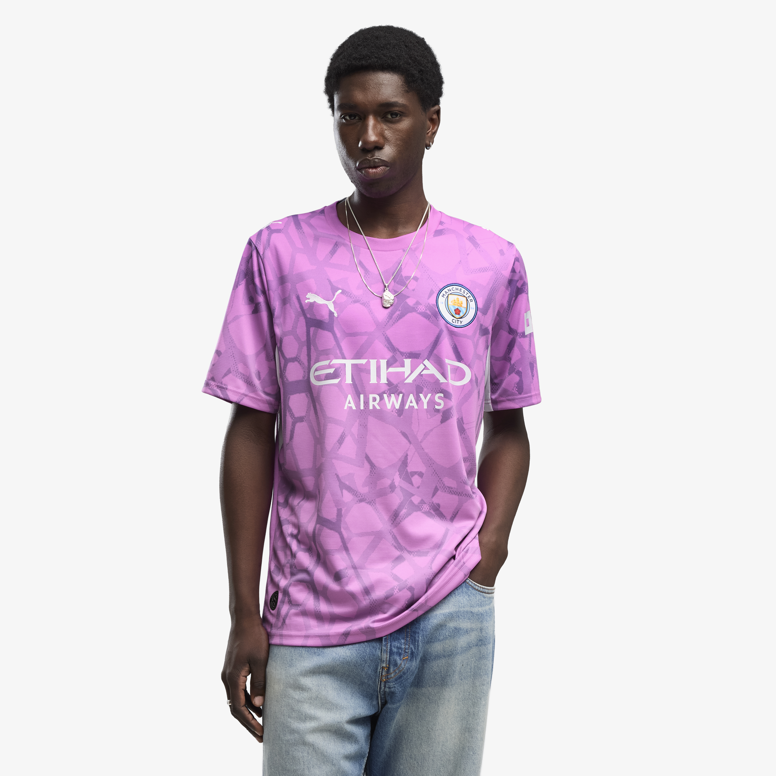 Camiseta Portero Manchester City 2026/27 Rosa - Hombre