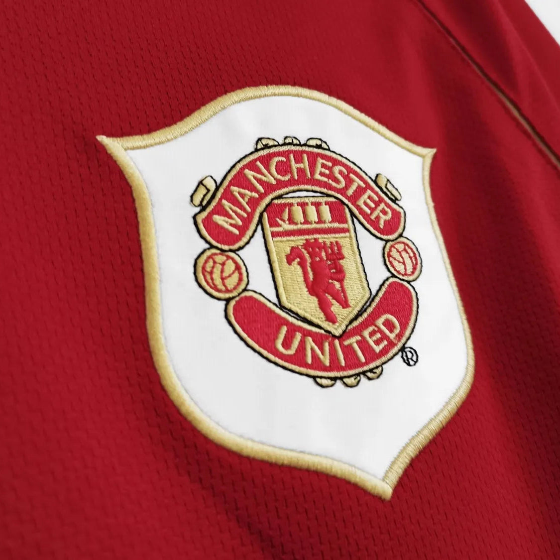 Camiseta Retro Manchester United Primera Equipación 2006/07 - Manga Larga