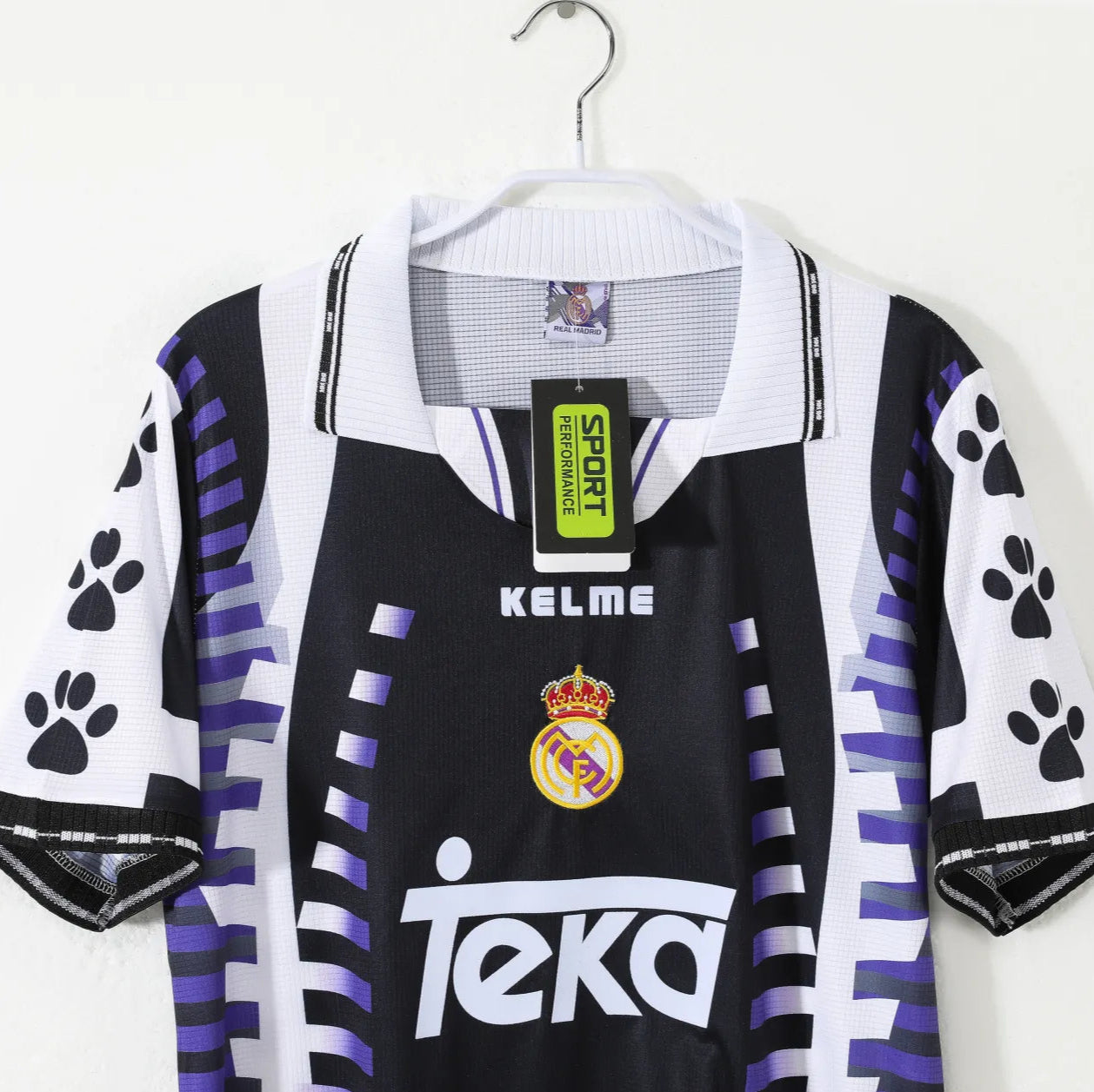 Maillot rétro troisième édition Real Madrid 1997/98 - Homme
