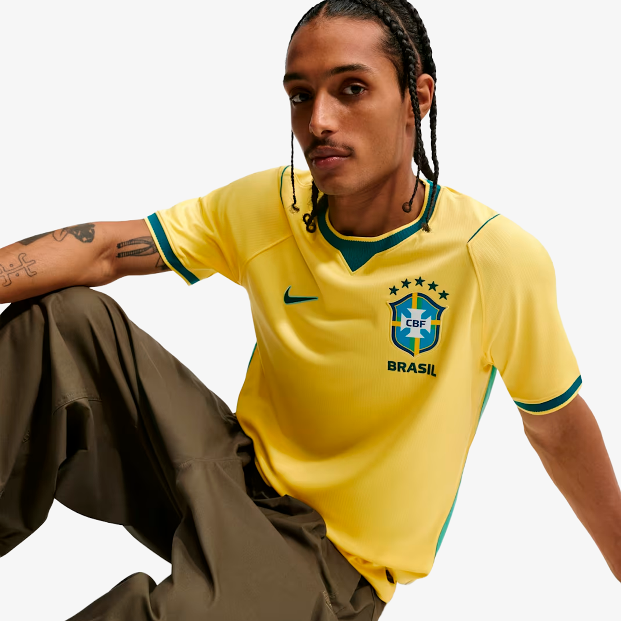 Camiseta Brasil Primera Equipación 2026 - Hombre