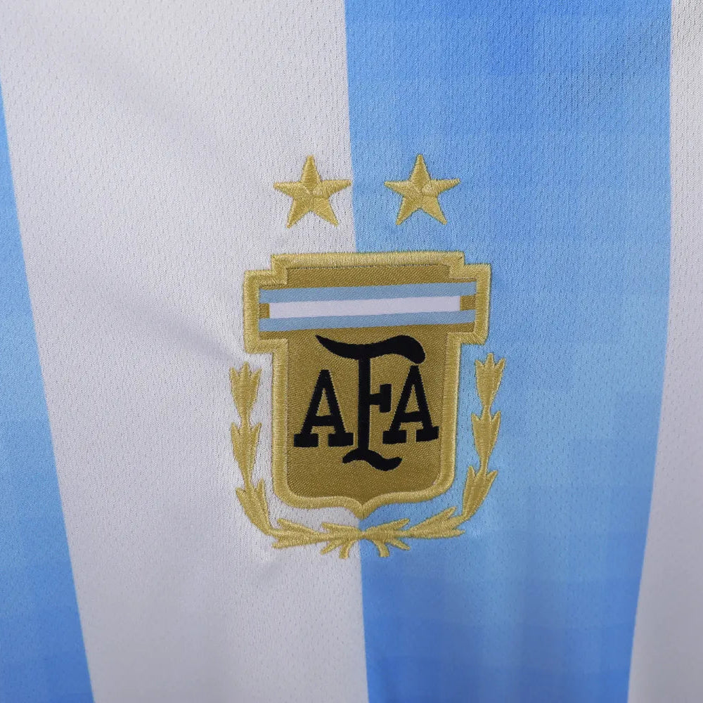 Argentina Home Retro Shirt 2018 - Men