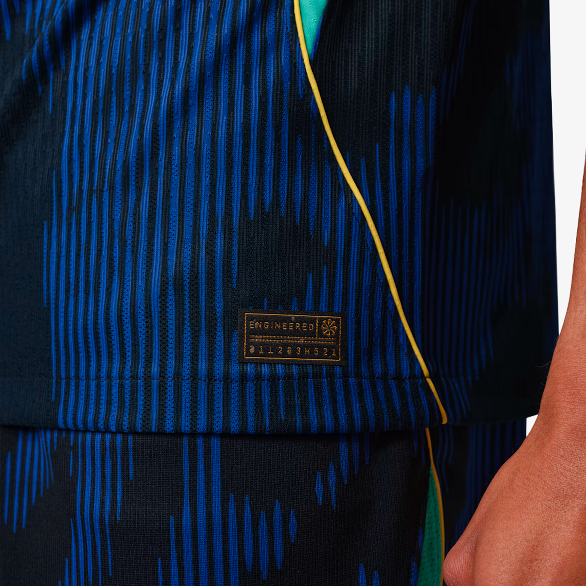 Camiseta Authentic Brasil Segunda Equipación 2026 - Hombre