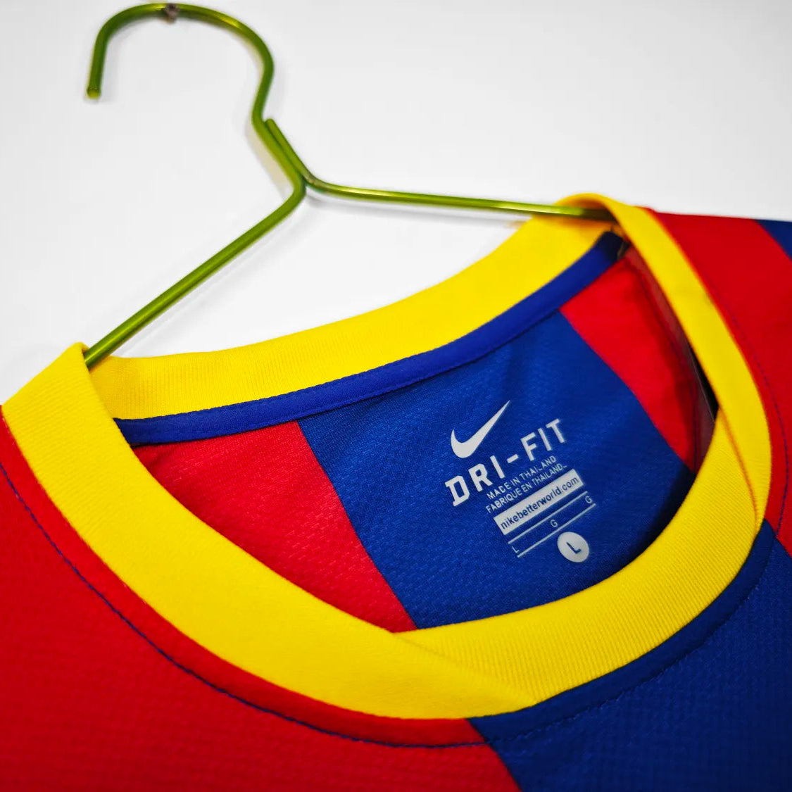 Camiseta Retro Barcelona Primera Equipación 2010/11 - Manga Larga