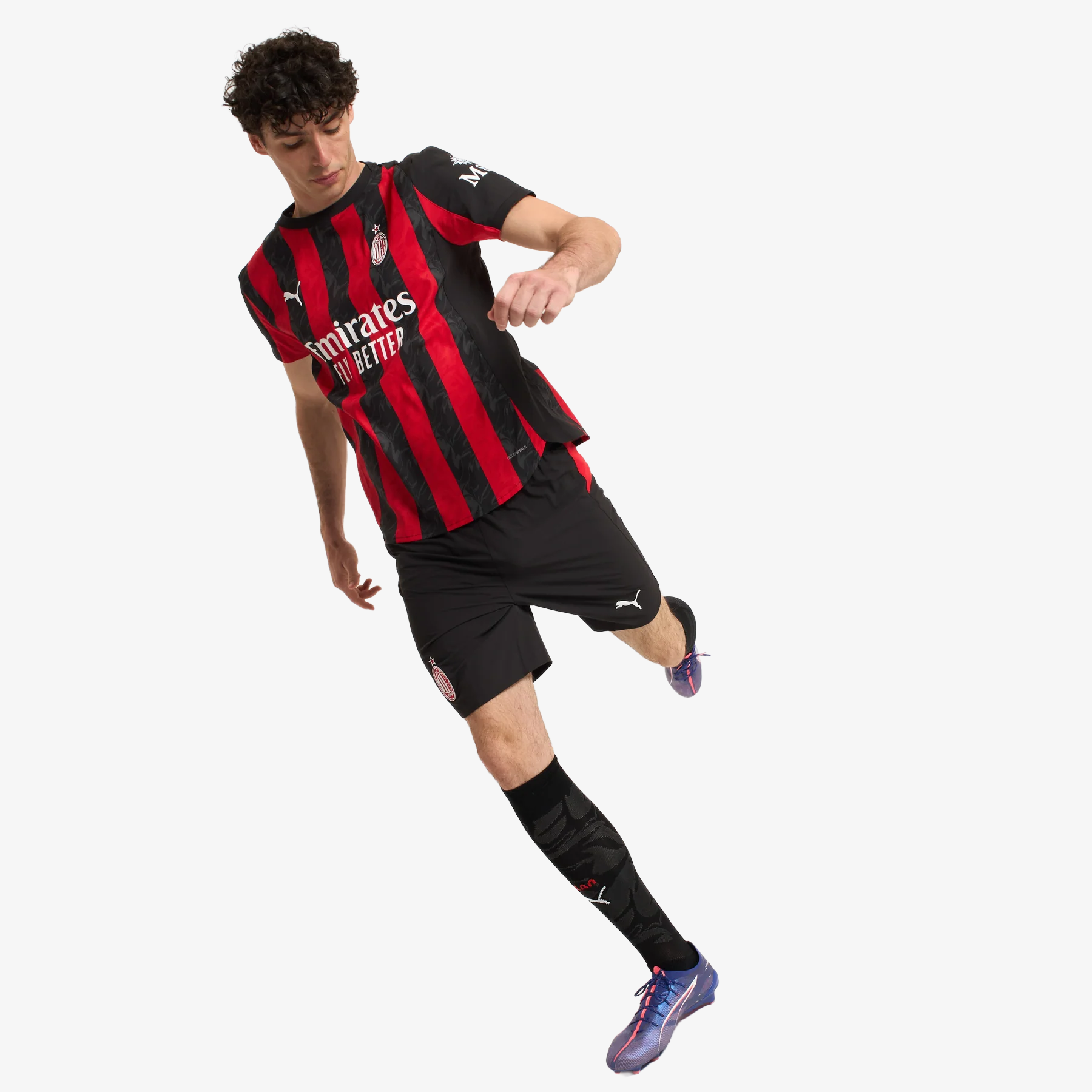 Camiseta Authentic AC Milan Primera Equipación 2025/26 - Hombre