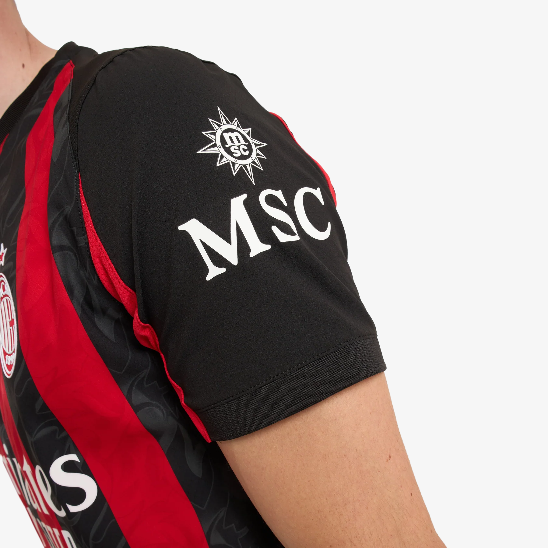 Camiseta Authentic AC Milan Primera Equipación 2025/26 - Hombre