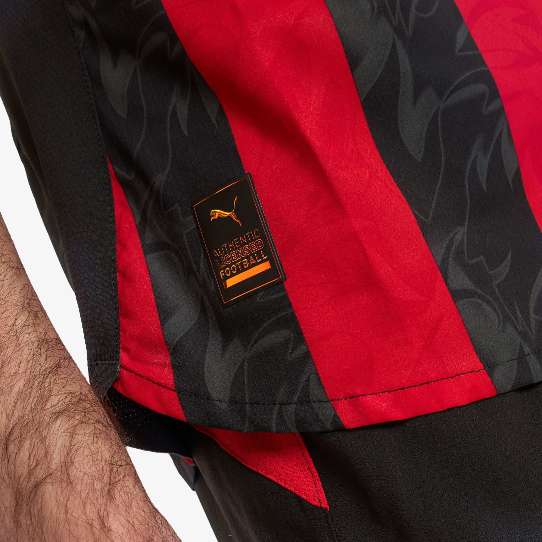 Camiseta Authentic AC Milan Primera Equipación 2025/26 - Hombre