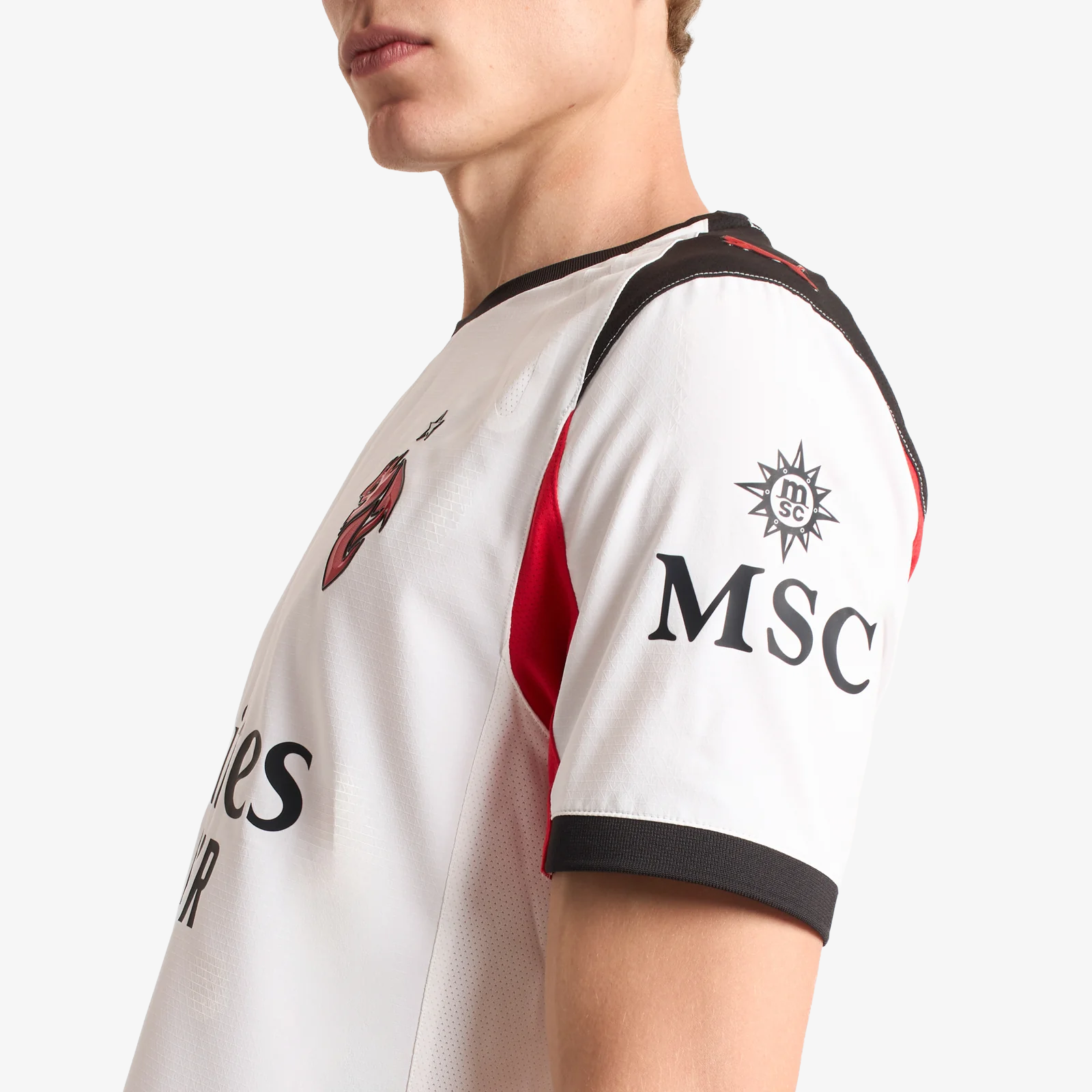 Camiseta Authentic AC Milan Segunda Equipación 2025/26 - Hombre