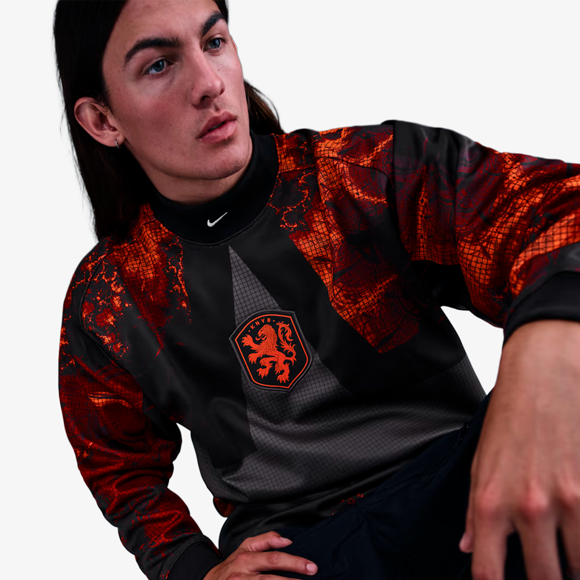 Niederlande Torwart 2026 T-Shirt – Langarm