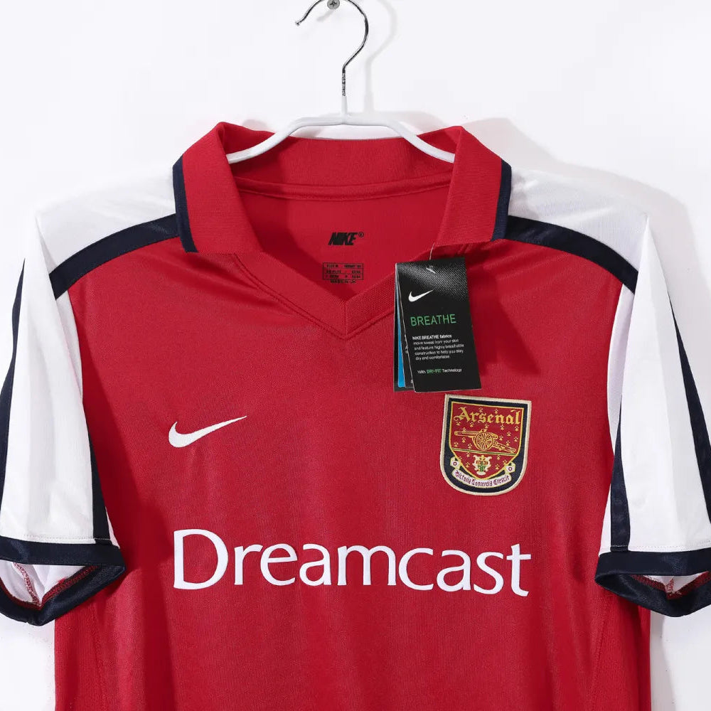Arsenal Home Retro Shirt 2001/02 - Men's