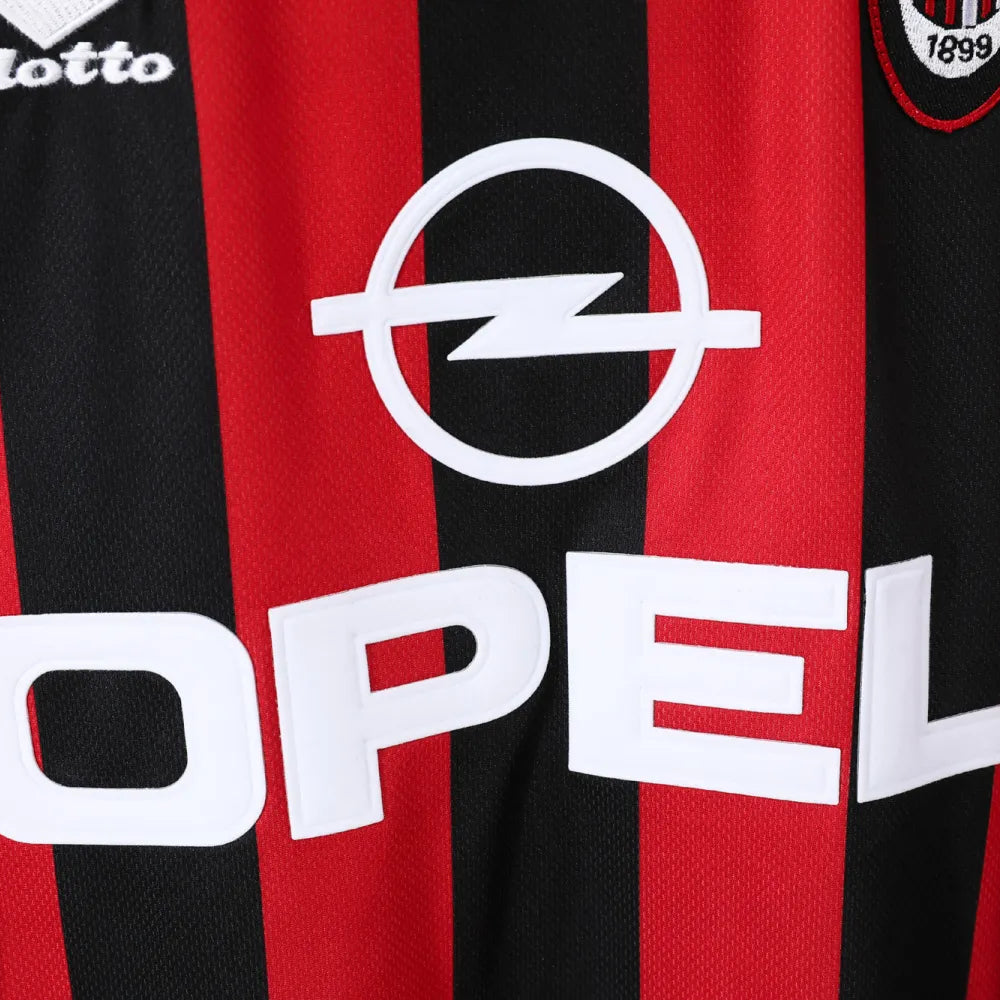 AC Milan 1996/97 Home Retro Shirt - Men