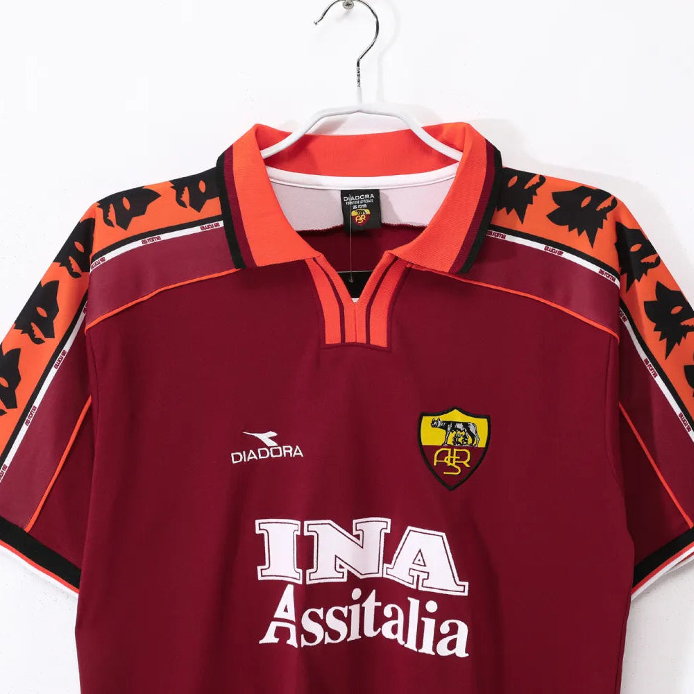 AS Roma 1998/99 Home Retro Shirt – Men
