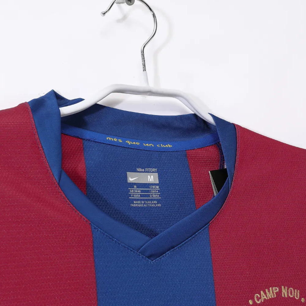 Maillot rétro domicile Barcelone 2007/08 - Homme